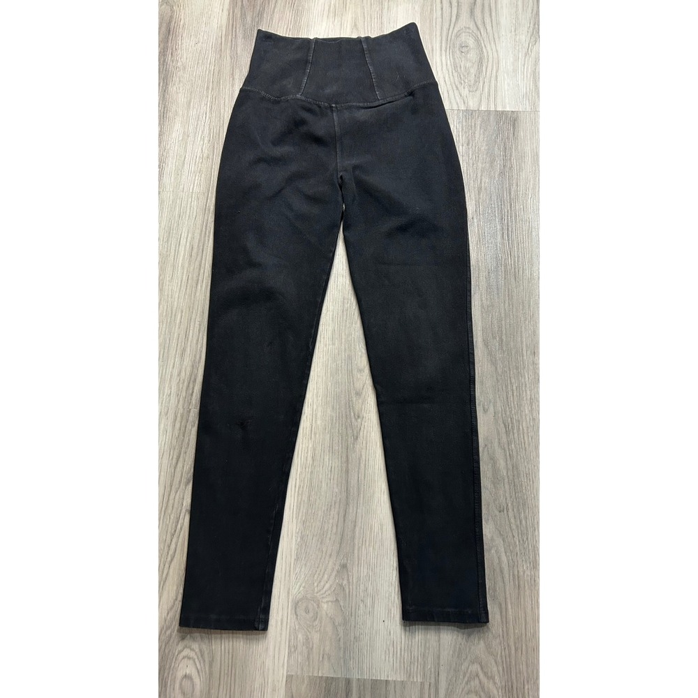 DULY DENIM HIGH WAIST SKINNY JEANS BLACK‎ WOMENS SIZE S